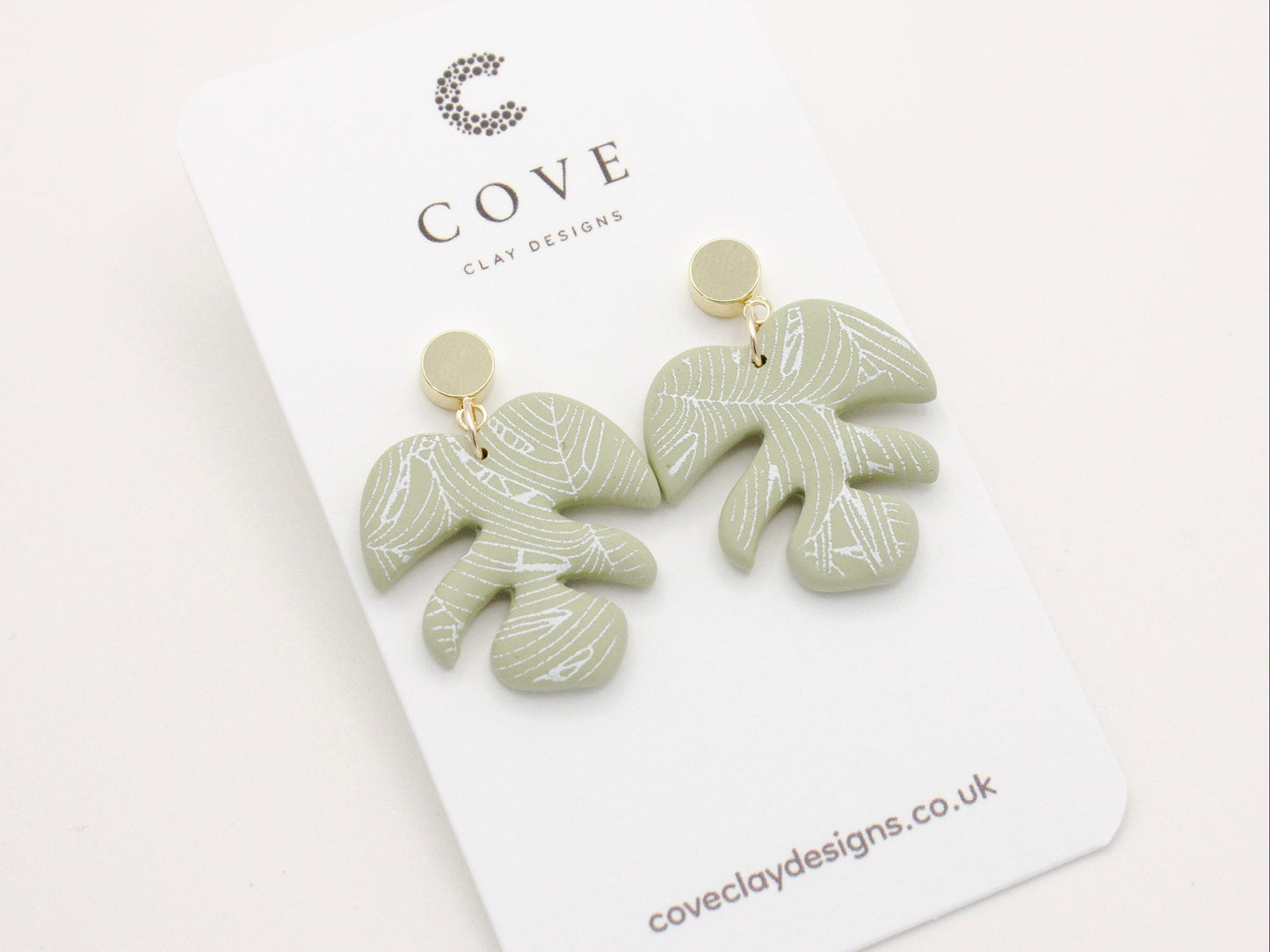 Goddess No. 3 Palm Leaf Earrings