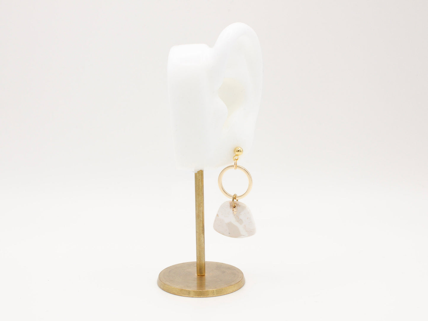 Handmade Terrazzo Polymer Clay Earrings by Cove Clay Designs