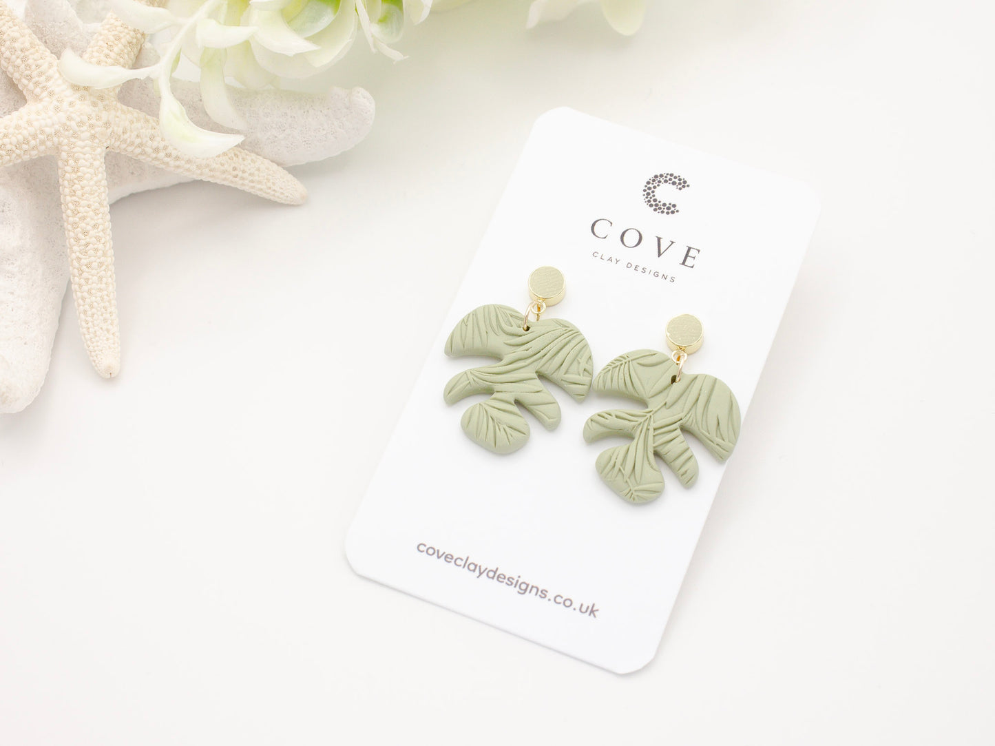 Goddess No. 4 Palm Leaf Earrings