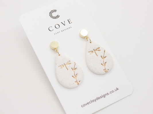 Flourish No. 24 Dragonfly Earrings